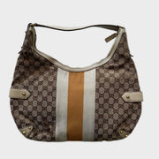 Gucci GG Canvas Horsebit Chain Shoulder Bag – Iconic and Elegant
