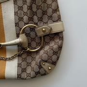 Gucci GG Canvas Horsebit Chain Shoulder Bag – Iconic and Elegant